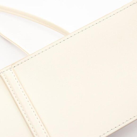 CELINE White Leather Shoulder Bag - Picture 10 of 10
